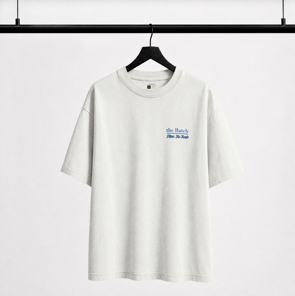 Heavyweight Oversized Tee - Filter No Rush
