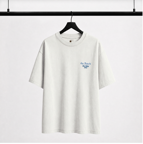 Heavyweight Oversized Flat White First