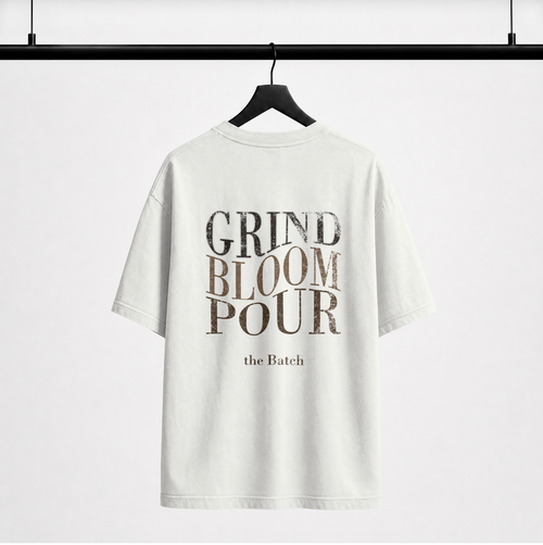 Heavyweight Oversized Tee - Grind Bloom Pour