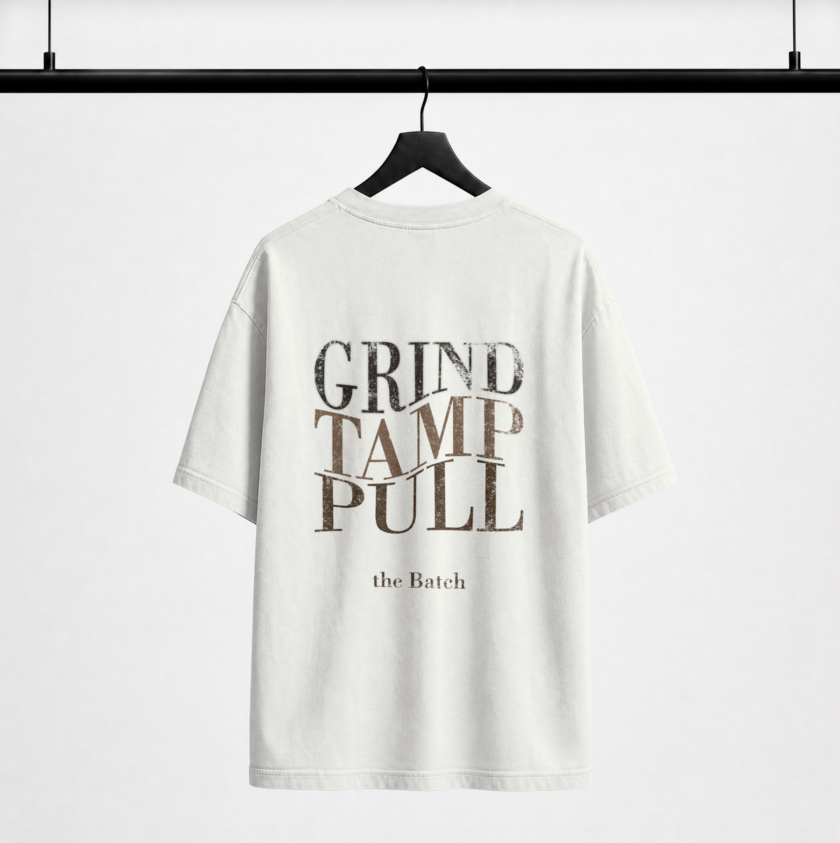 HVW OS Grind Tamp Pull Off-White