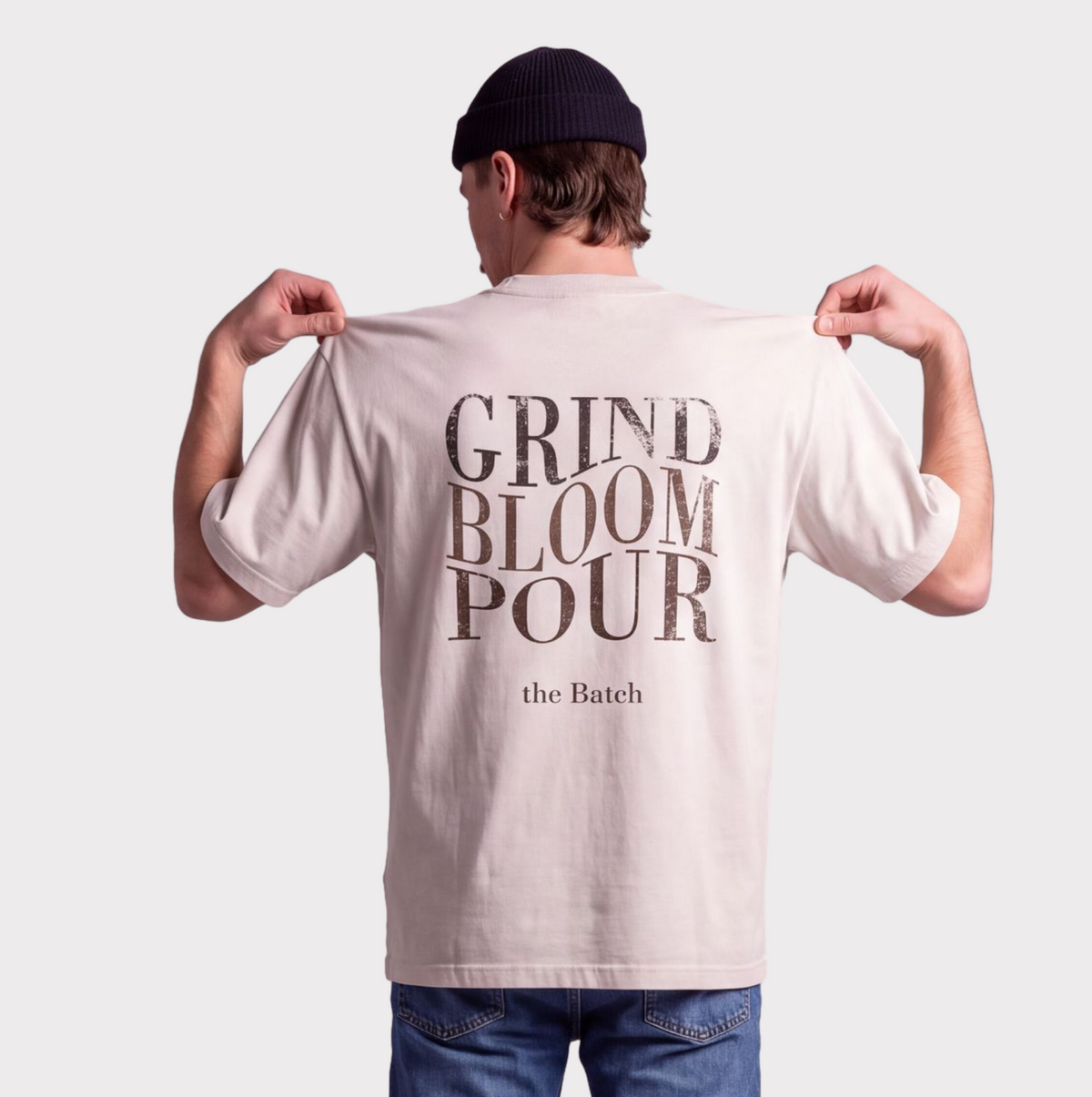 Heavyweight Oversized Tee - Grind Bloom Pour